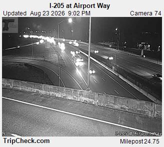 Portland: I-205 at Airport Way