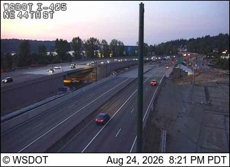 May Creek: I-405 at MP 7.4: NE 44th St
