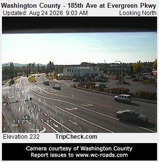 Hillsboro: Washington County - 185th Ave at Evergreen Pkwy