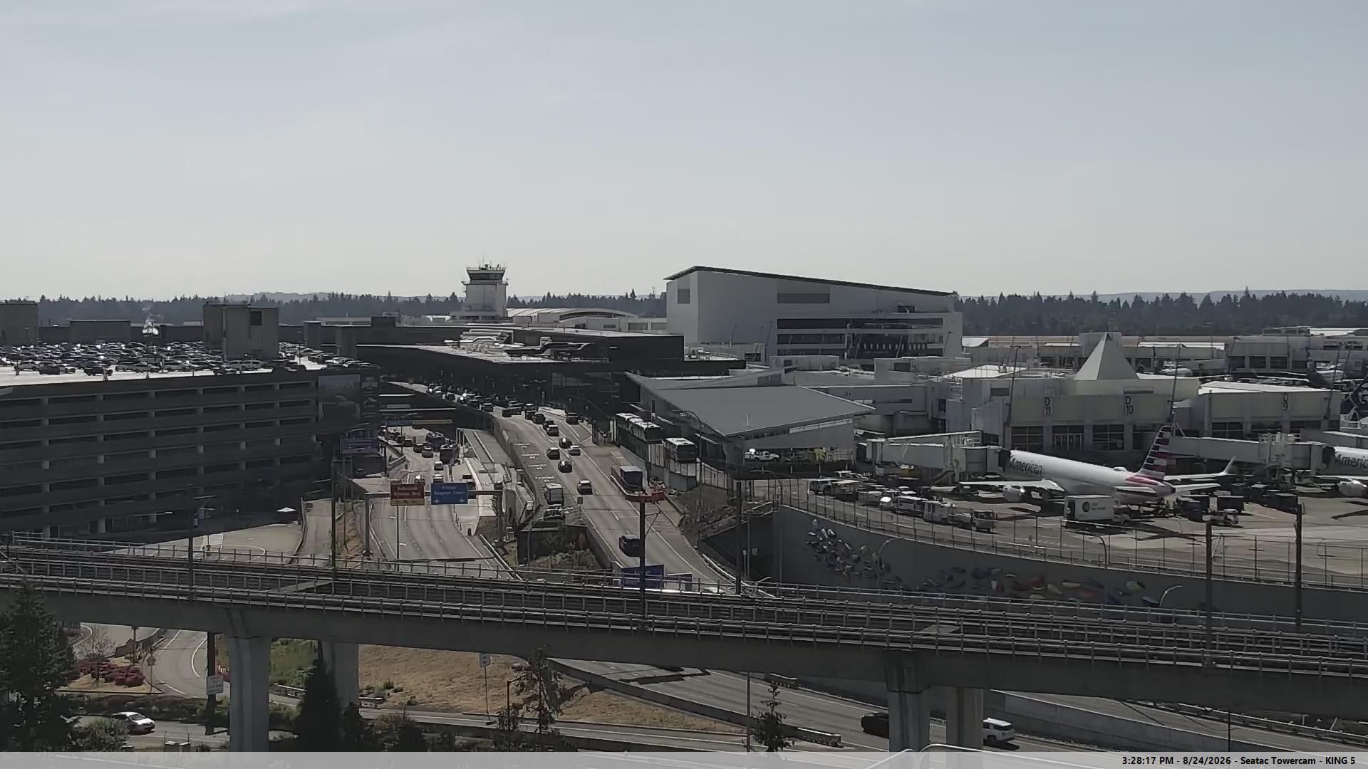Seattle: Tacoma International Airport live weather cam in
