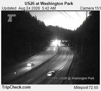 Portland: US26 at Washington Park