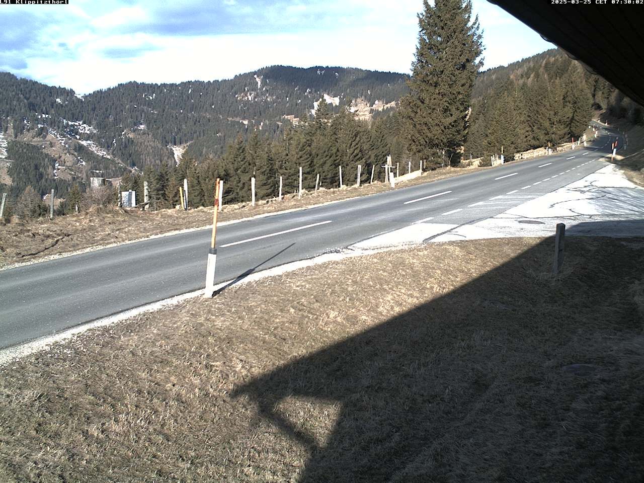 Obere Stadt: L 91 Klippitztörlstraße, km 11,260