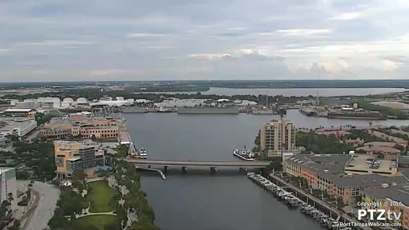 Webcam Tampa, Florida: HD Stream Port Tampa
