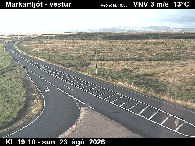 Webcam Landeyjahöfn: Hringvegur Westwards
