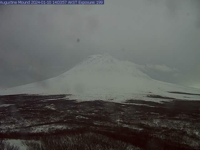 Webcam Augustine Island, Alaska: Mount St. Augustine
