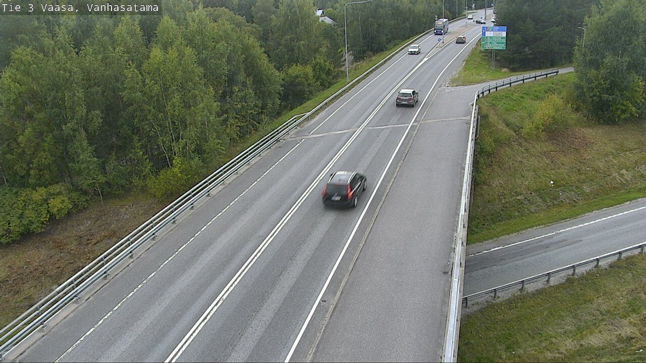 Vaasa: Tie - Vanhasatama - Tie 7156 Vanha Satama