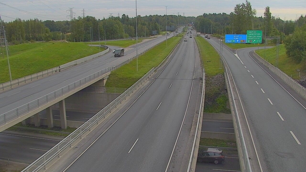 Vantaa: Tie 50 Hämeenlinnanväylä - Kehä III