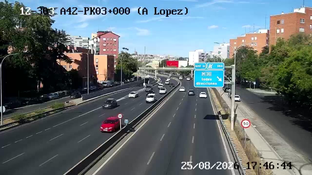 Moscardo: A42 - PK2+000 (ANTONIO LOPEZ)