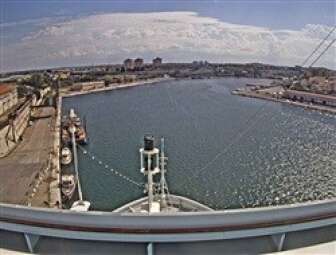 Webcam Costa Fortuna: Live at Sea
