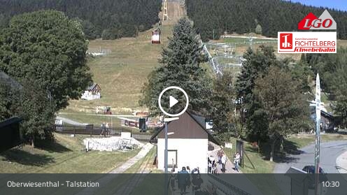 Webcam Oberwiesenthal: Blick zum Fichtelberg