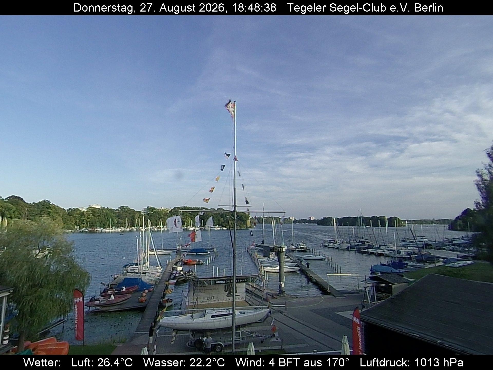 Webcam Berlin: Tegeler See