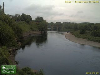 Webcam Coldstream: River Tweed at Coldstream