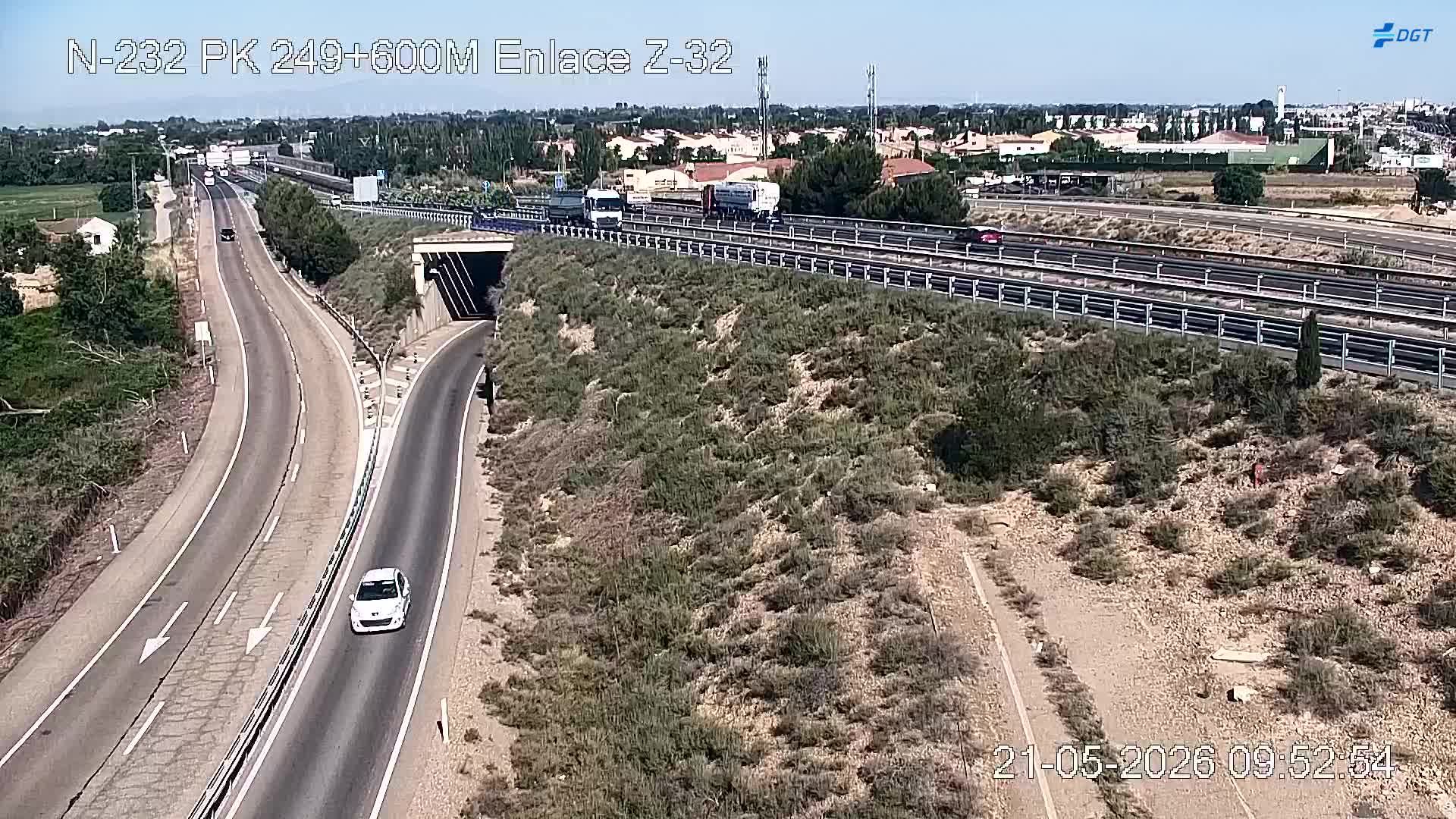 Zaragoza: N-232 - Autovía del Ebro - A-68