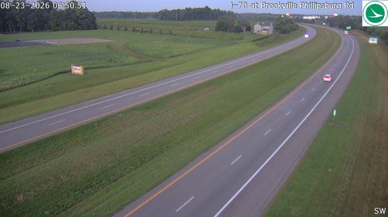 Arlington: I-70 at Brookville Phillipsburg Rd