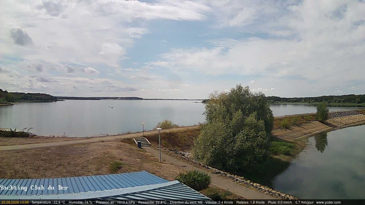 Giffaumont-Champaubert › North-West: Lac du Der-Chantecoq - Port de Nemours, Champagne-Ardenne - Yachting Club du Der , Port Nemours