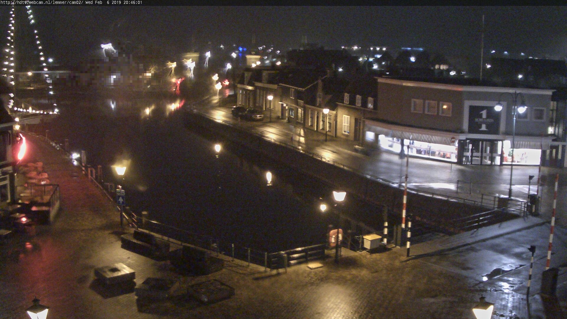 Webcam Lemmer: HD Livestream Binnenhaven