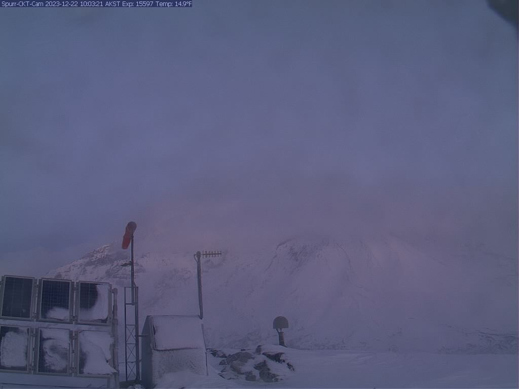 Webcam Mount Spurr, Alaska: View of Mount Spurr