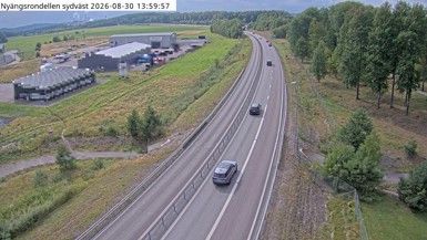 Nyangen: Nyängsrondellen sydväst