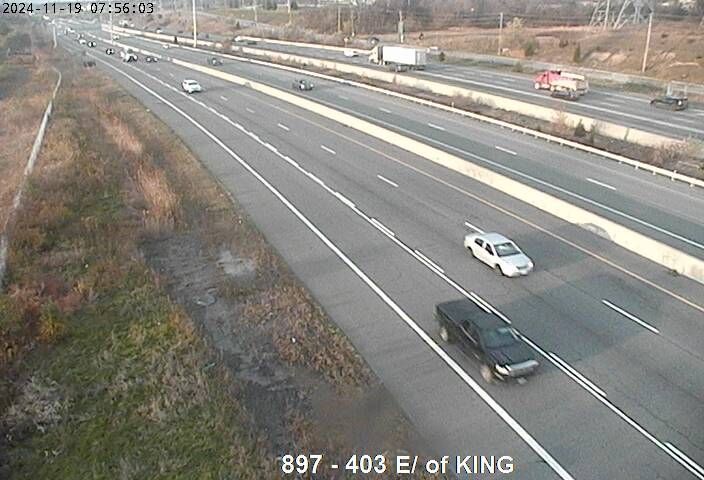 Burlington: Highway 403 near King Road