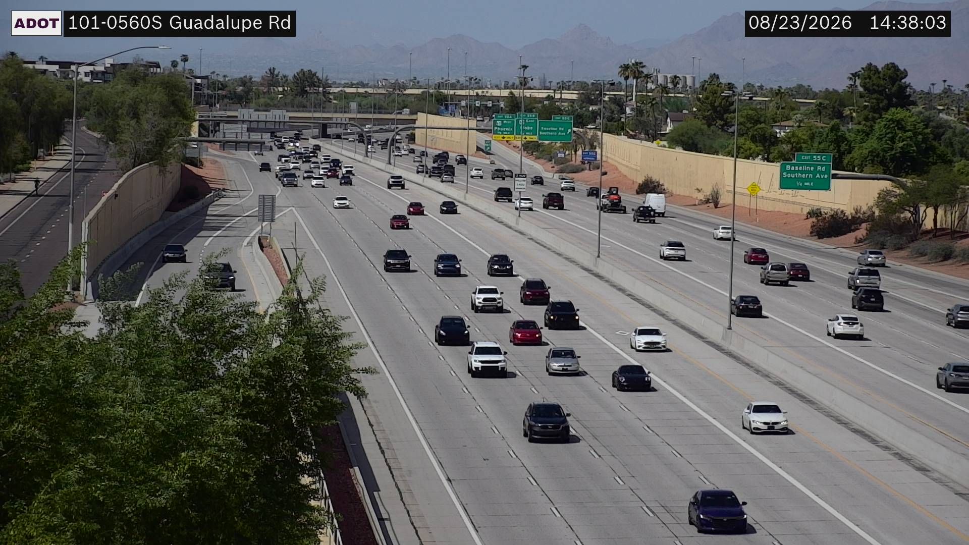 Tempe: Loop 101 @ Gaudalupe in the East Valley