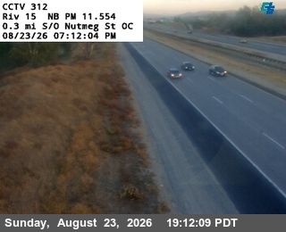 California Oaks › North: I-15 : (312) 0.3 mi S/O Nutmeg St OC