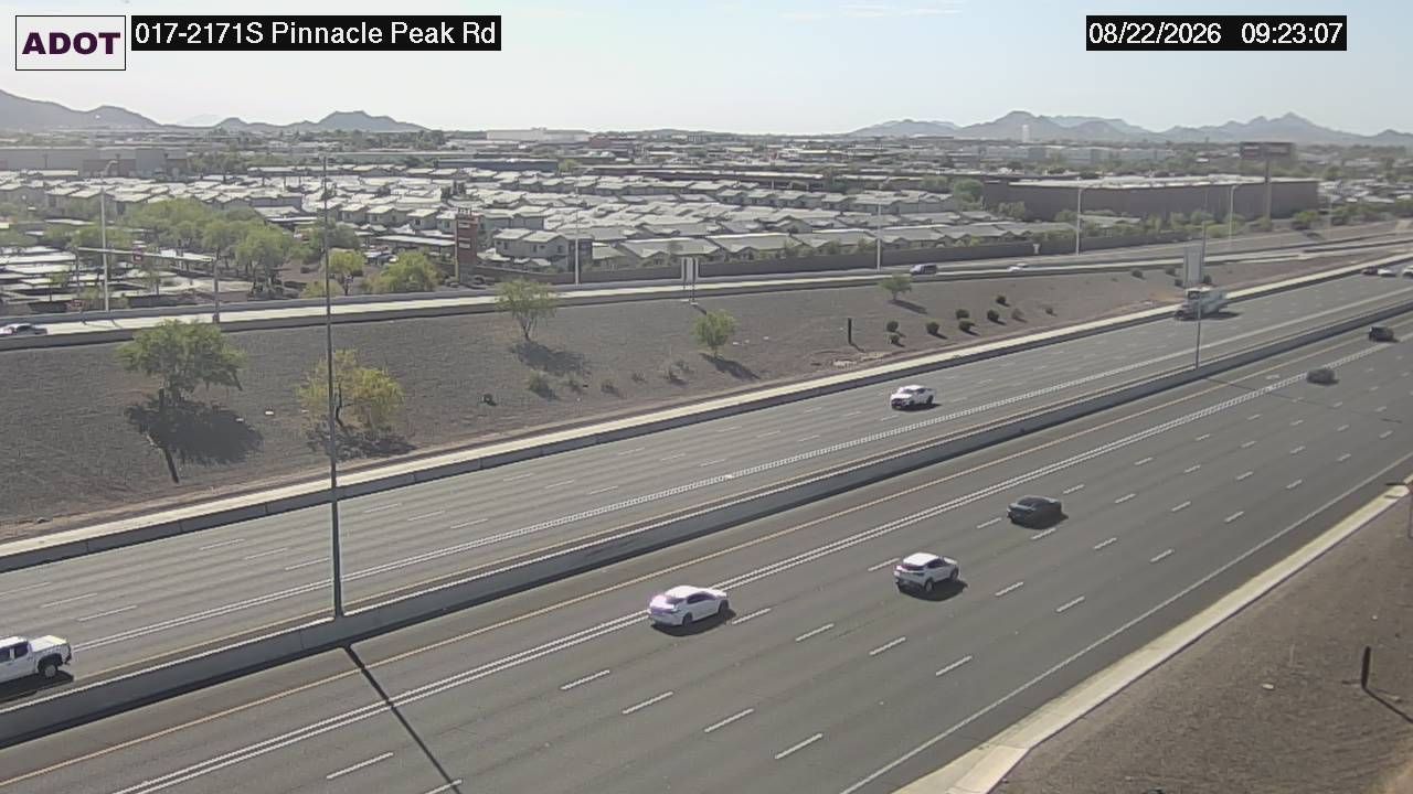 Deer Valley › South: I-17 SB 217.10 @Pinnacle Peak Rd