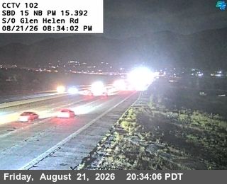 Devore › North: I-15 : (102) N of Glen Helen Parkway