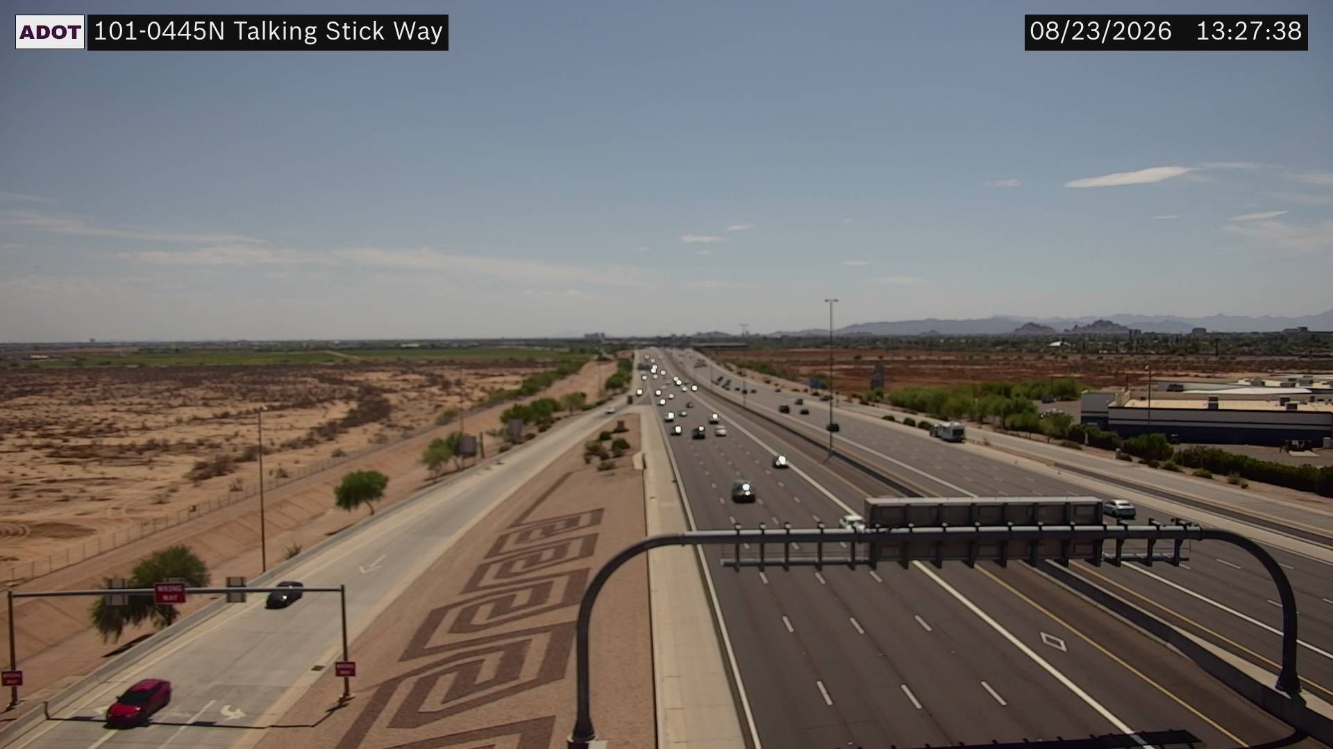 Paradise Valley › North: L-101 NB 44.50 @Indian Bend