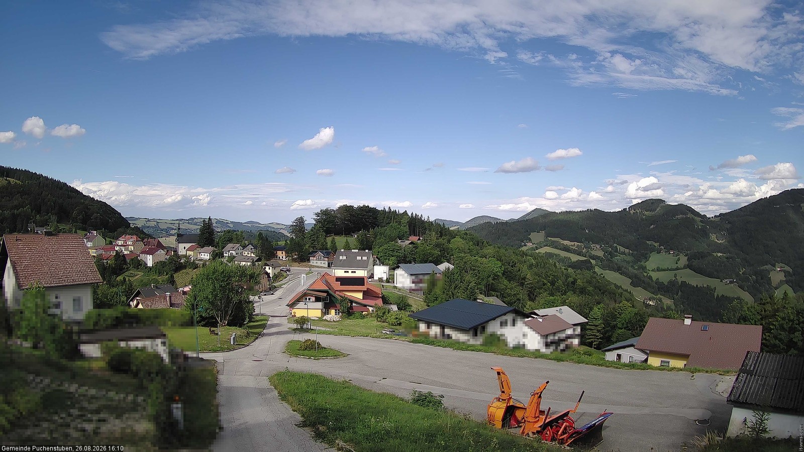 Webcam Puchenstuben: View over Puchenstuben