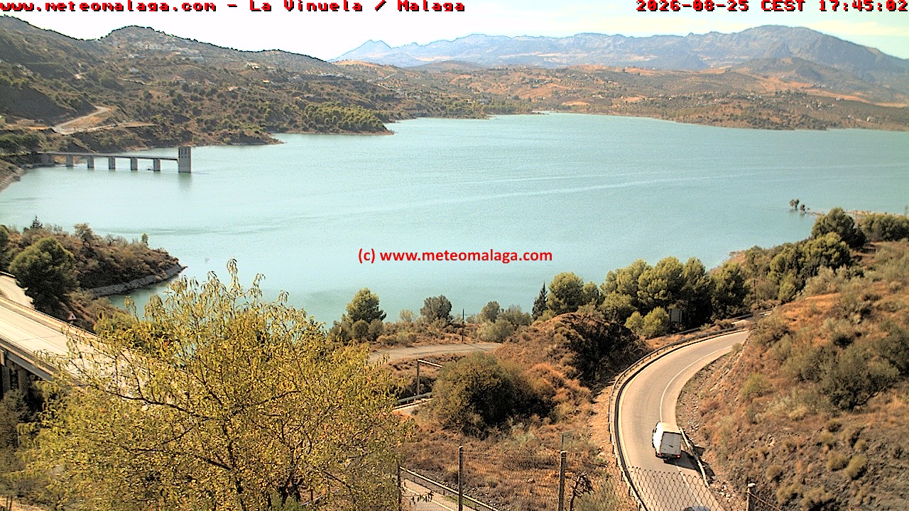 Webcam Viñuela: Weather Malaga