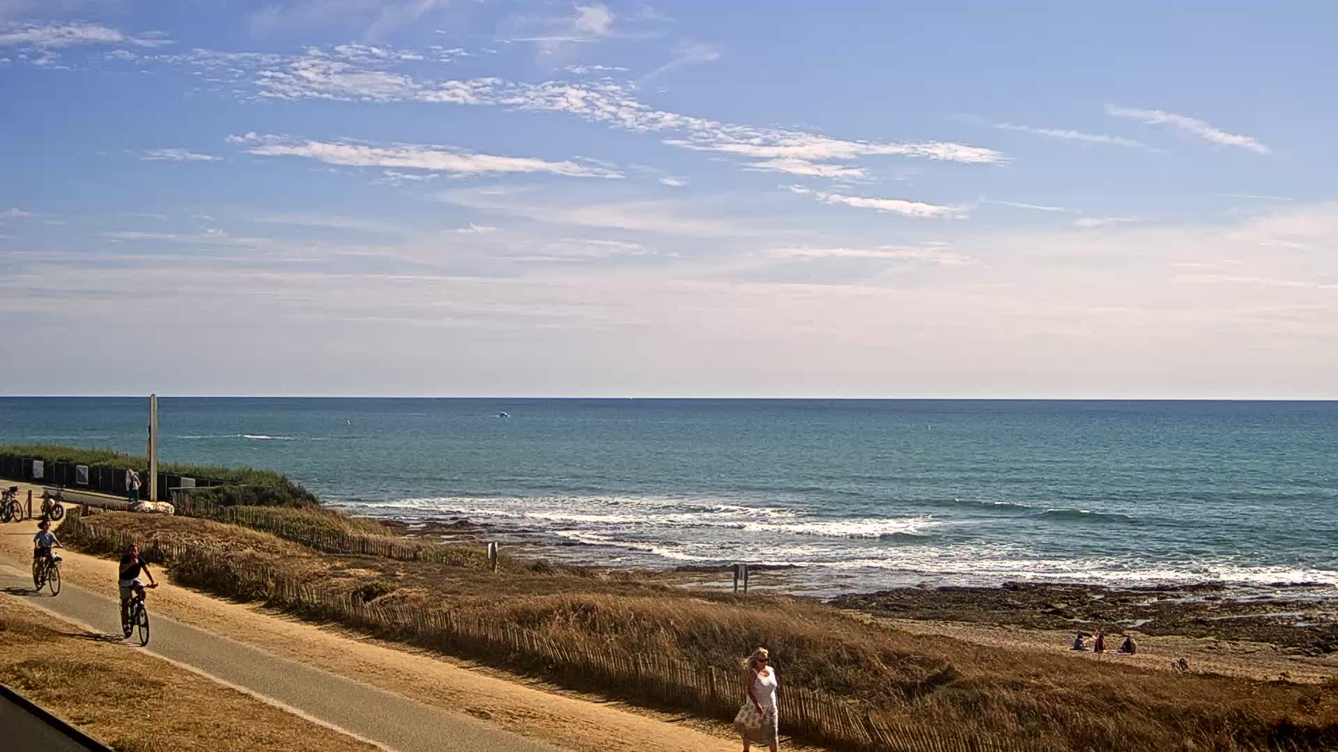 Webcam Bretignolles-sur-Mer: La Sauzaie - La plage
