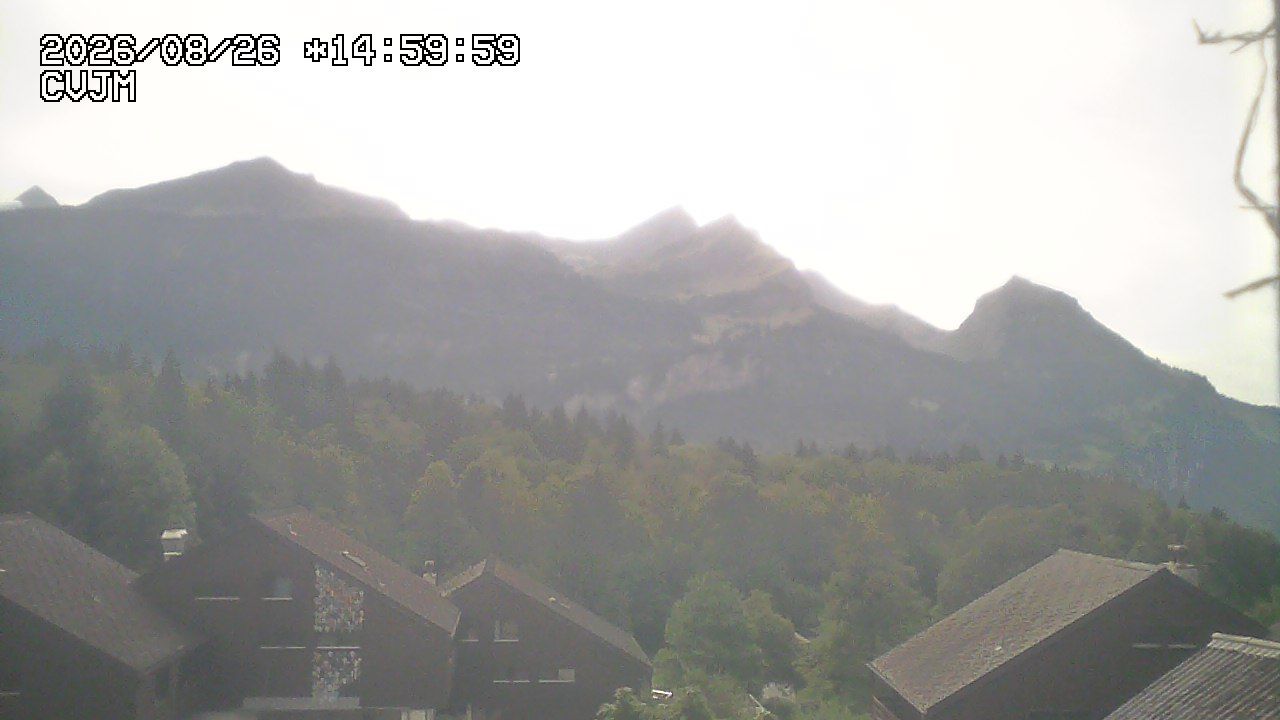 Hohfluh: Hasliberg: Blick auf die Berner Alpen