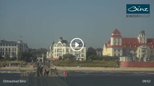 Webcam Ostseebad Binz: Seebrücke Binz