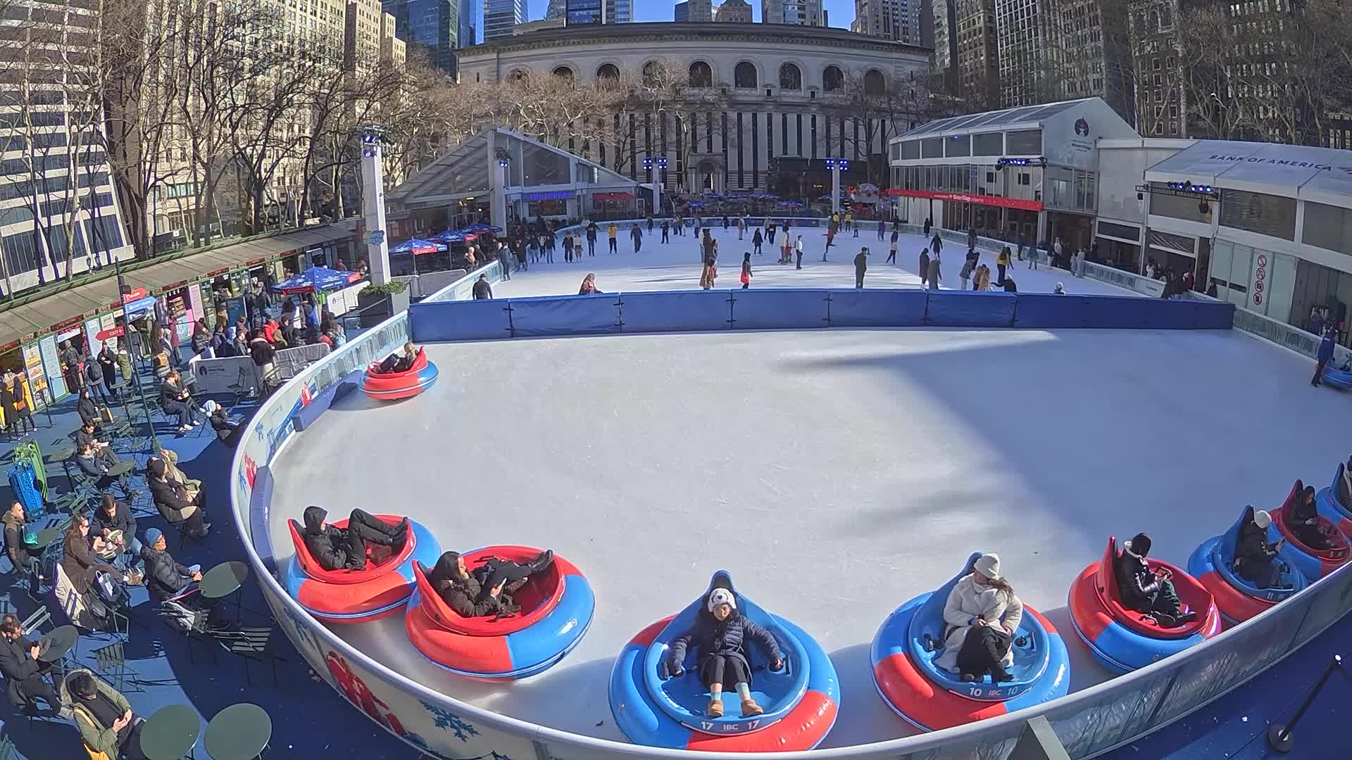 Webcam New York City, New York: HD-Stream Bryant Park