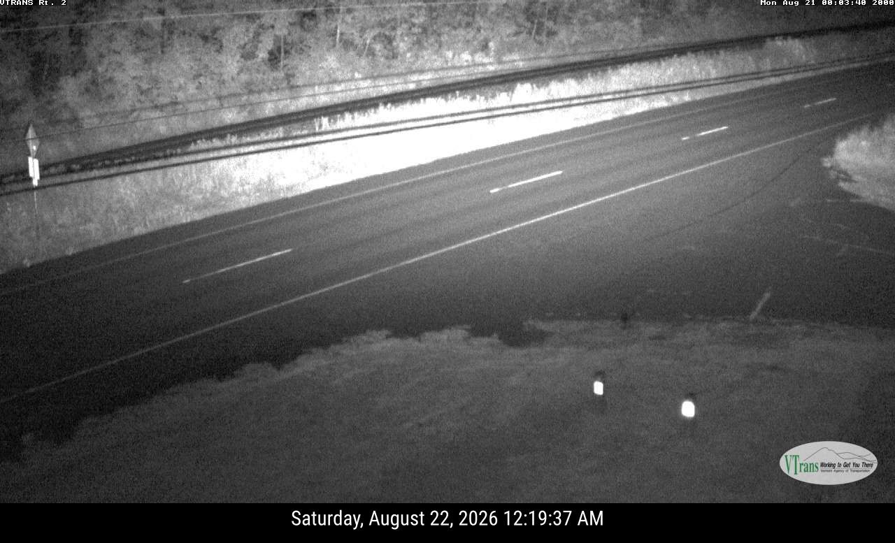 Bolton: I-89 SB RT2 North