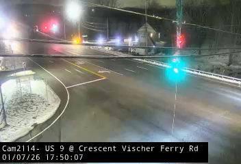 Town of Halfmoon › North: US 9 at Crescent Vischer Ferry Road
