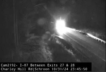 Schroon Lake › North: I-87 Northbound at Charley Hill Rd Schroon (South of Exit)