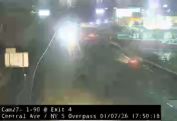 Village of Menands › West: I-90 WB at Exit 4 (Central Ave Overpass)