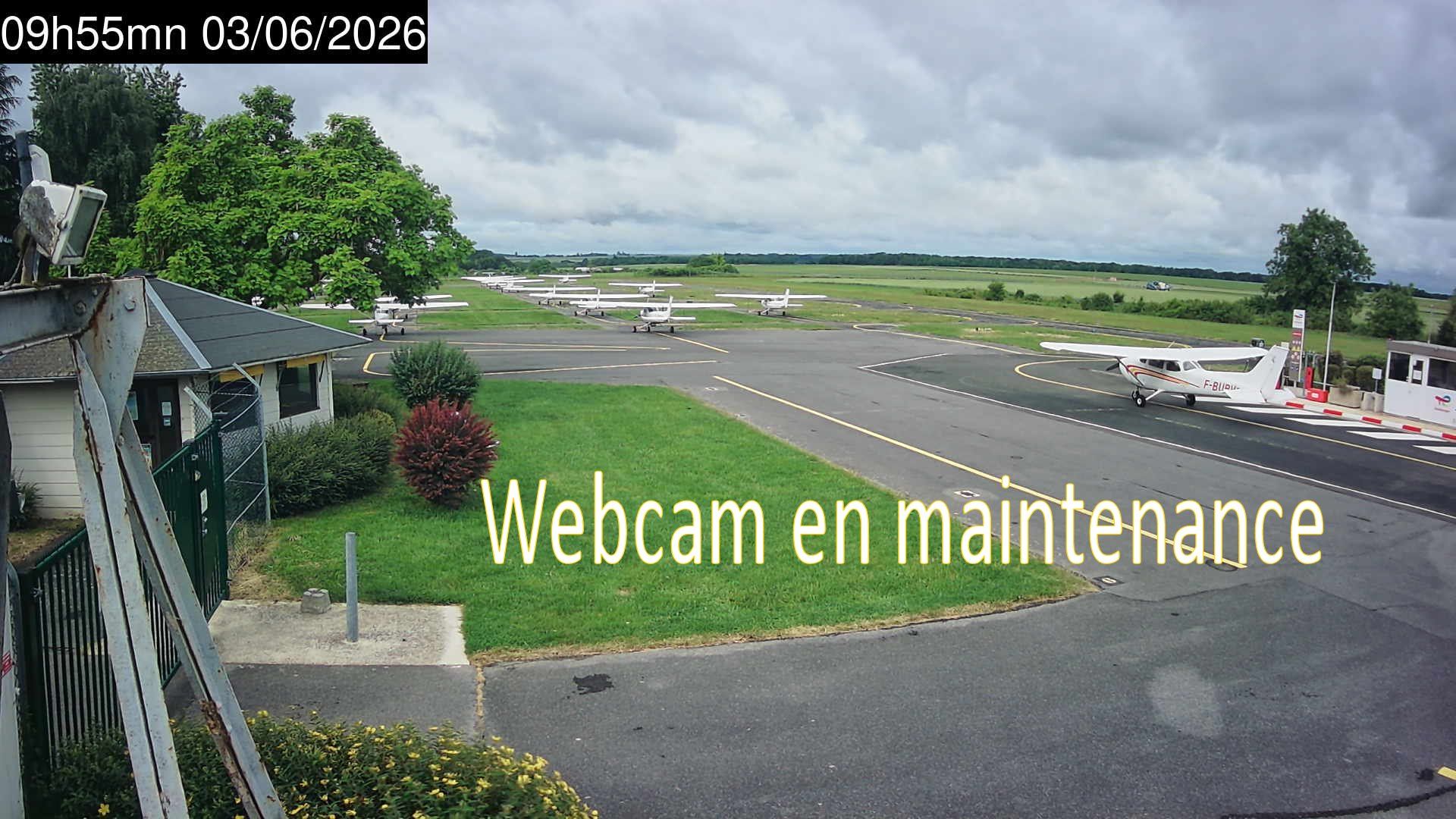 Boissy-l'Aillerie: Aeroclub Hispano-Suiza Pontoise vue Sud
