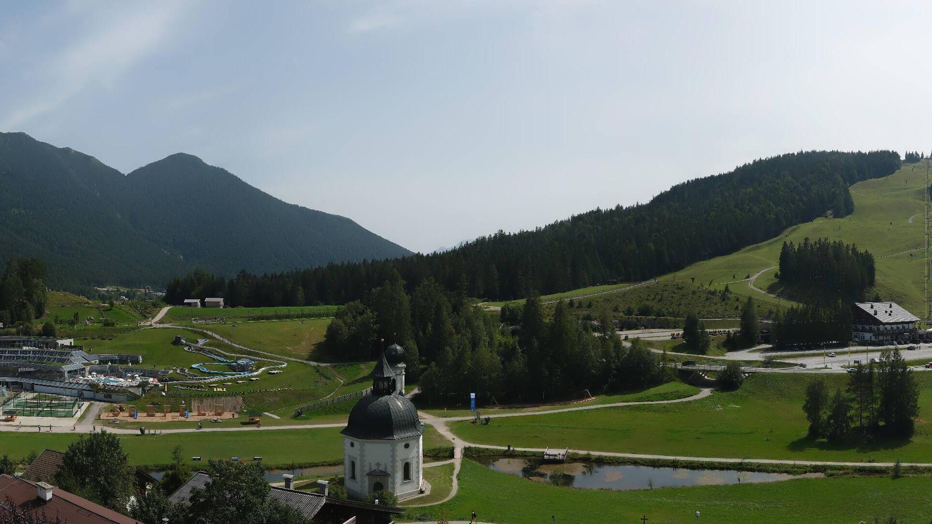 Steinbach am Attersee: Seefeld - Seekirchl Panorama