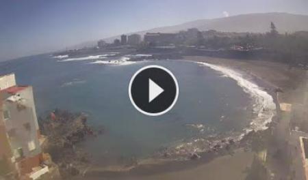 Webcam Puerto de la Cruz (Tenerife): Playa Jard