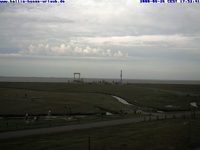 Webcam Hallig Hooge: Hooge Ferry Terminal