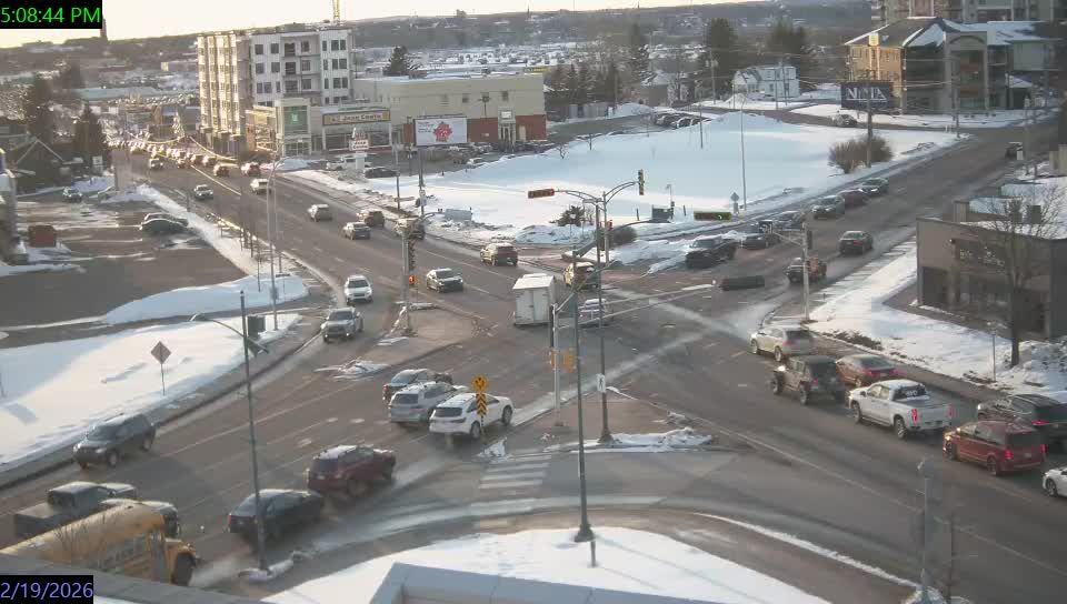 Dieppe: at rue Champlain St and ave Acadie Ave
