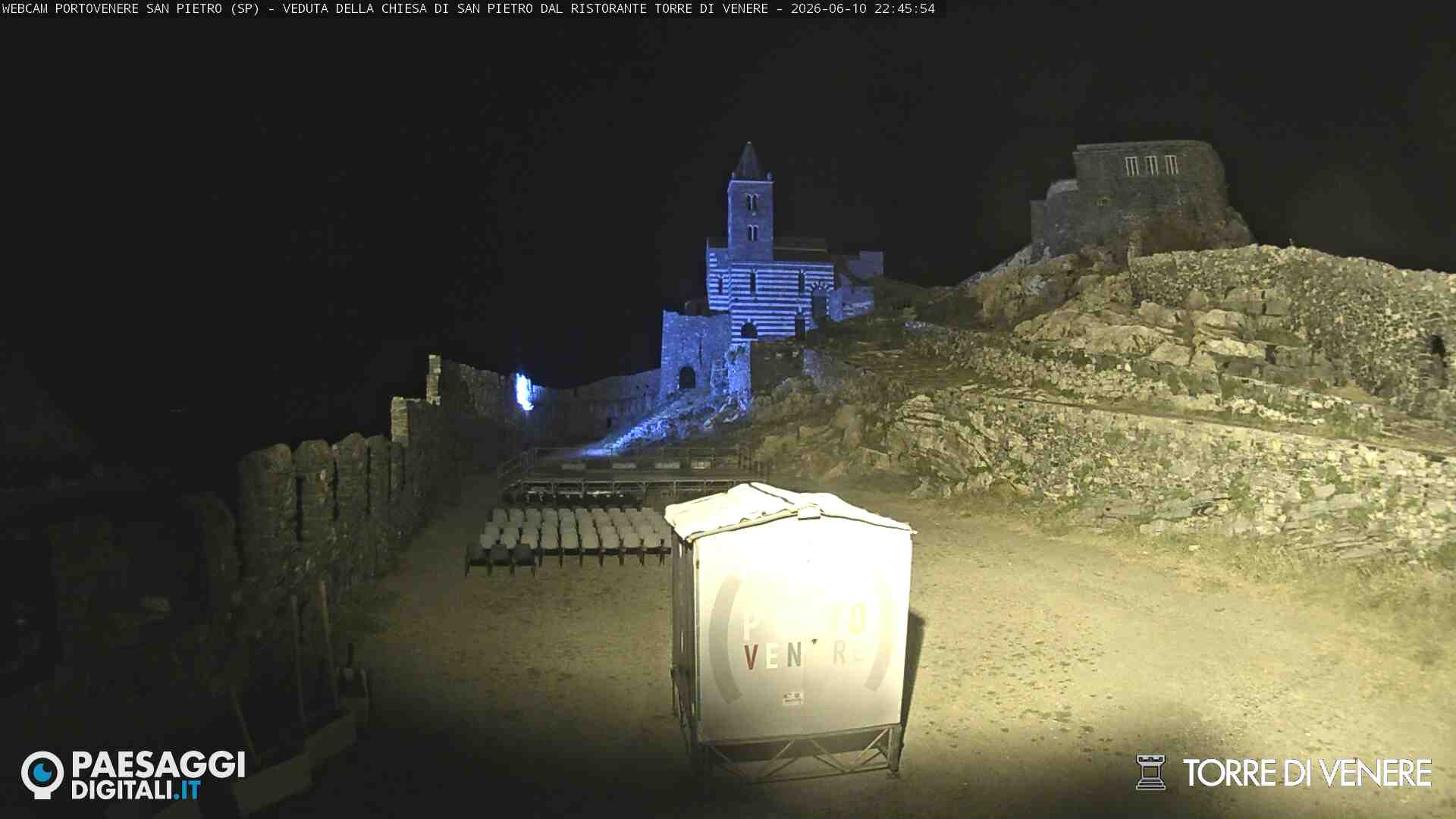 Webcam Portovenere: Chiesa di San Pietro