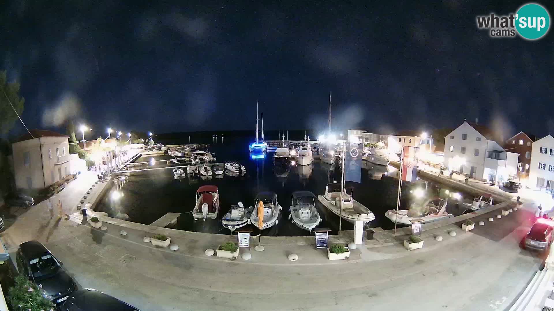 Webcam Nerezine: View of the Port