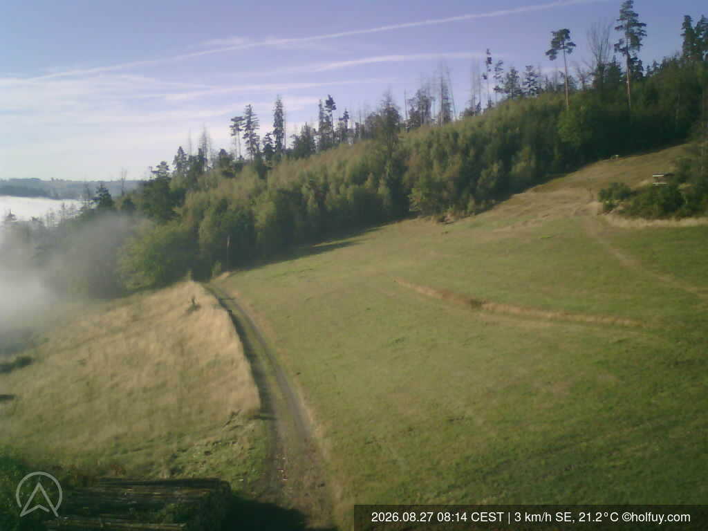 Webcam Knobelsdorf: Fischersdorf and Breternitz