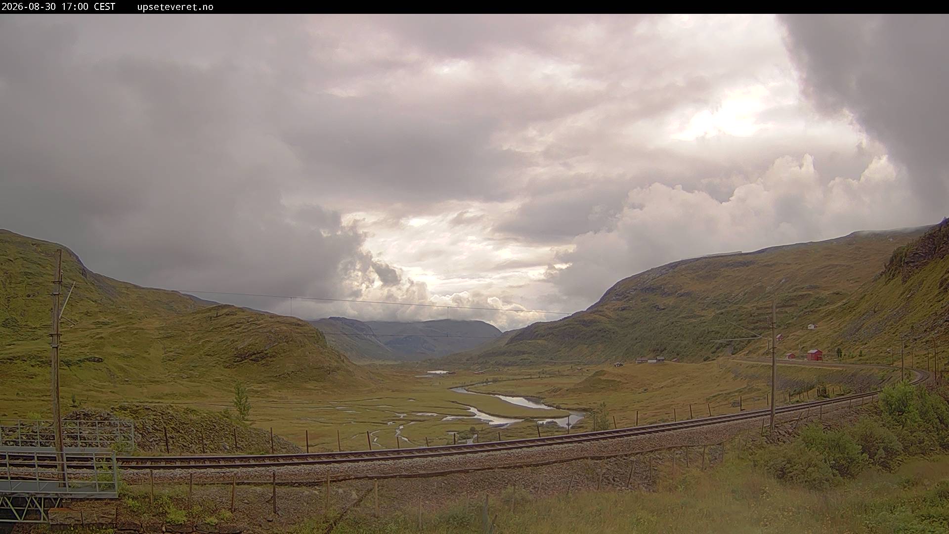 Webcam Upsete: Bergensbanen Railway