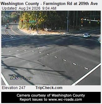 Durham: Washington County - Farmington Rd at 209th Ave