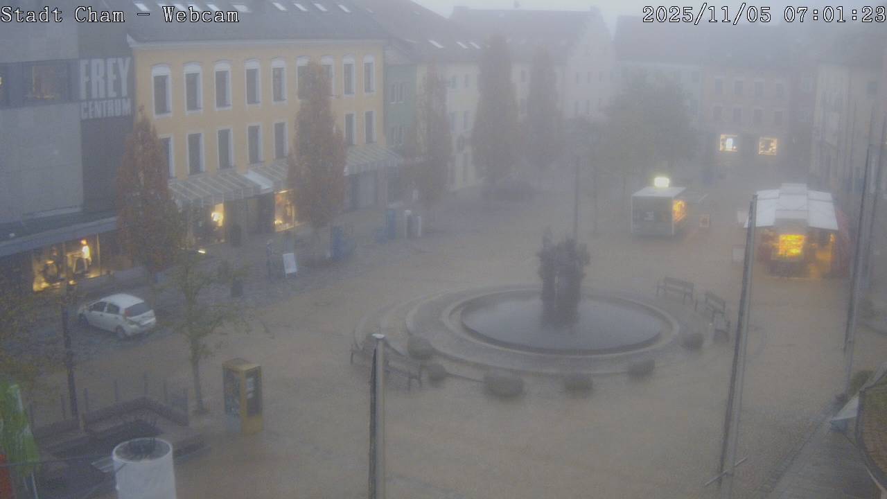 Webcam Cham: Cham Market Square