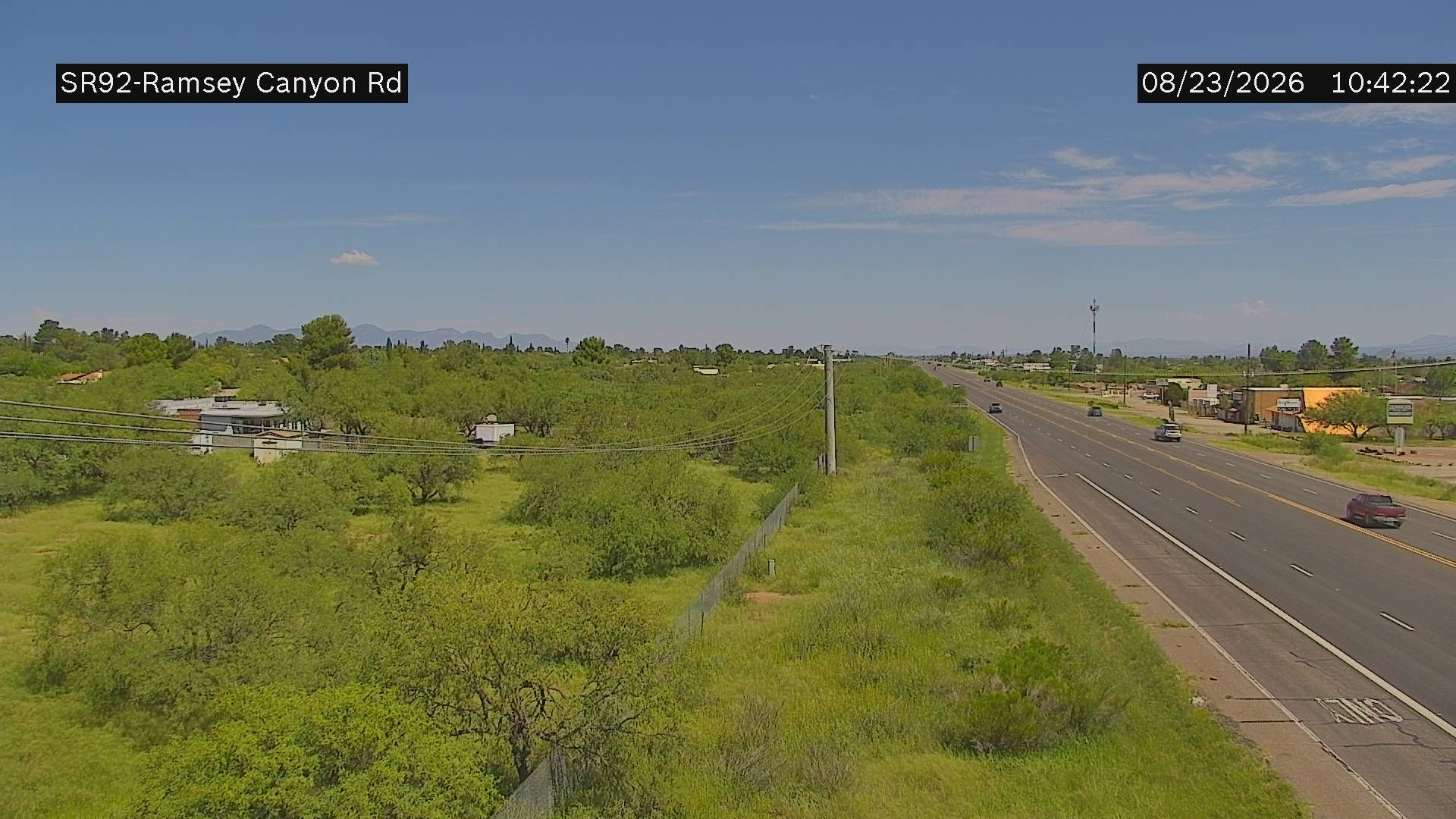 Sierra Vista Southeast › North: SR-92 NA 327.00 @Ramsey Canyon Road